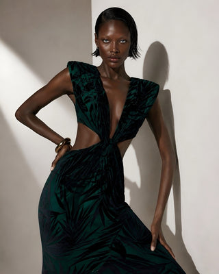Elsa Hunter Green Black