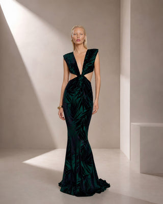 Elsa Hunter Green Black