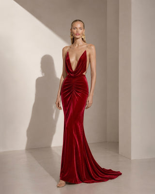 Inés Ruby Crimson Red