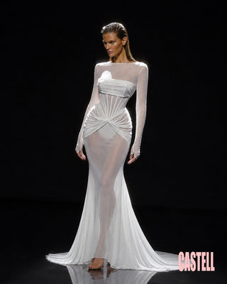 Noella White Gown