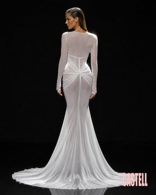 Noella White Gown