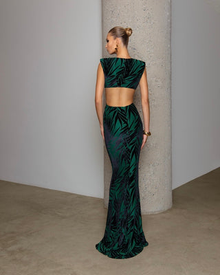 Elsa Hunter Green Black