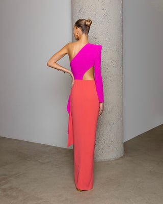 Evelyn Fuchsia Orange