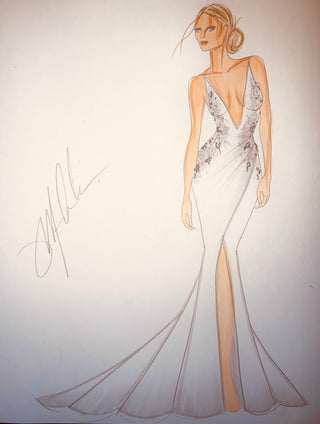 Tami's Custom Wedding Gown