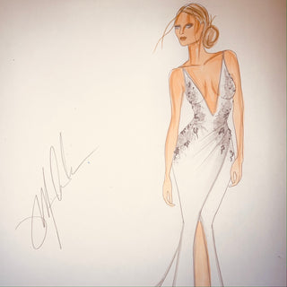 Tami's Custom Wedding Gown
