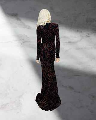 Brown Megan Dress